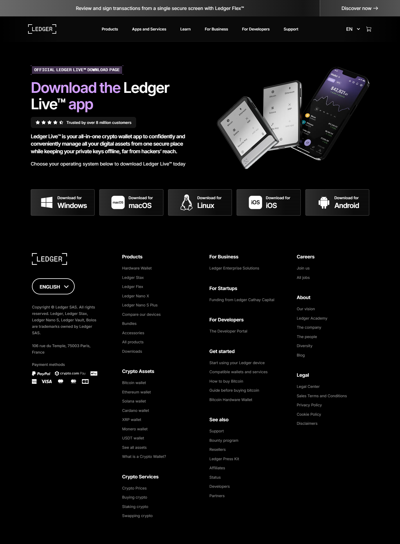 ledger banner
